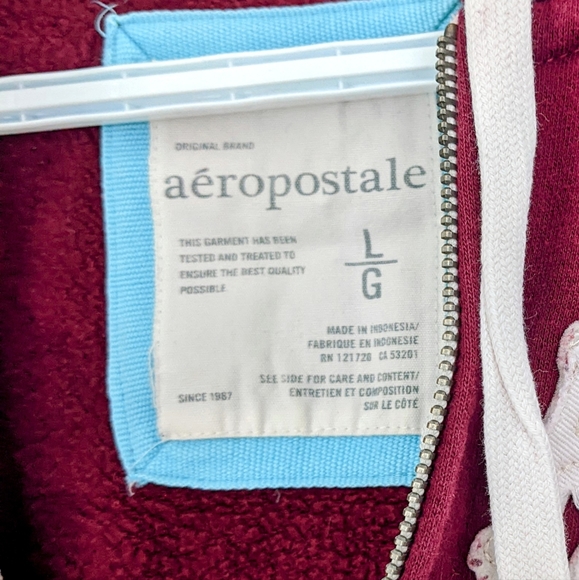 Aeropostale Zipper Hoodie - Picture 5 of 7